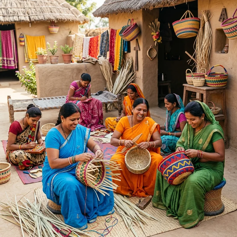 Sustainable Livelihoods: Supporting Rural Artisans and Handicrafts