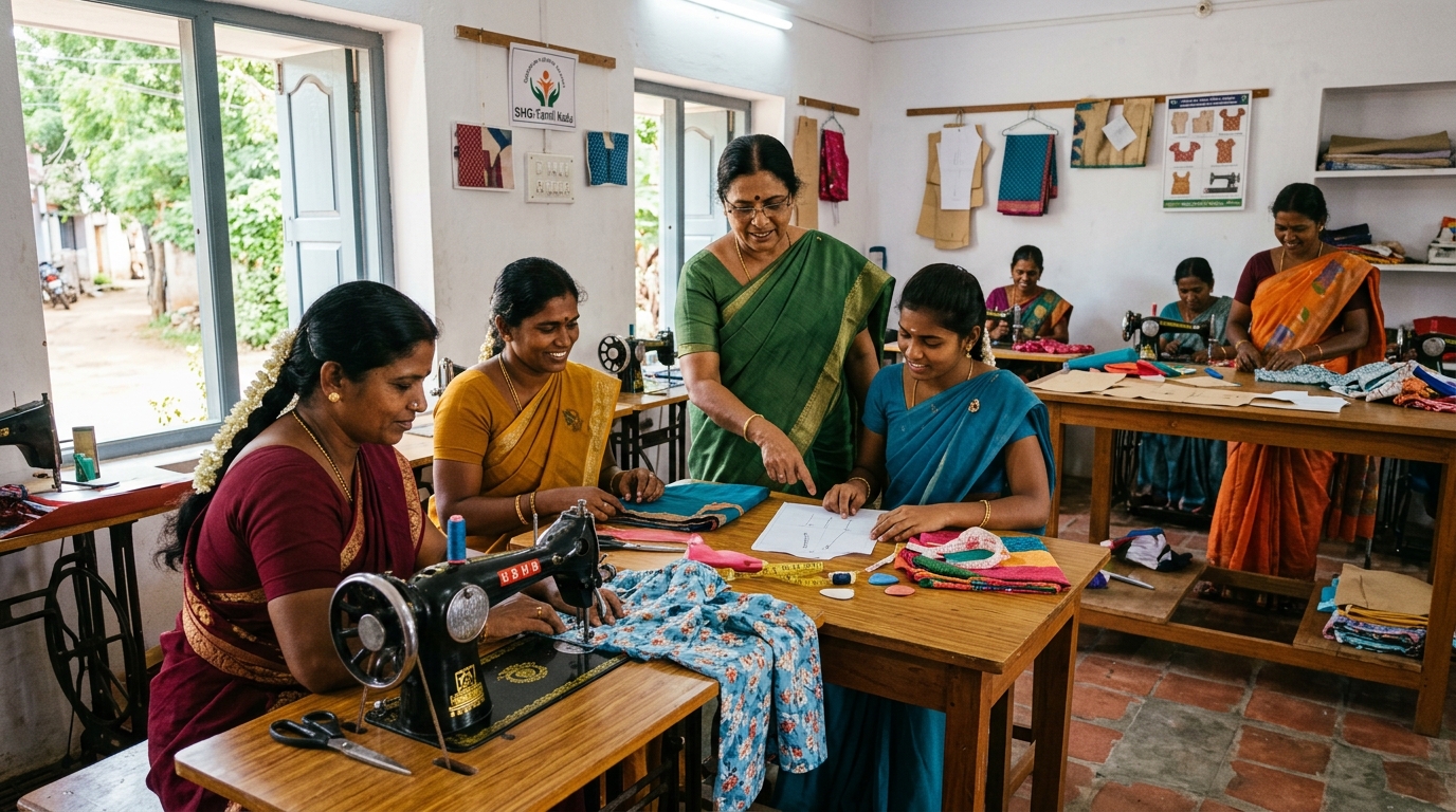 Empowering Rural Women: How Skill Training and SHGs Drive Financial Independence in Thoothukudi